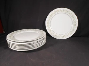 (8) NORITAKE Savannah 2031 10.625" Dinner Plates    Japan Excellent! - Picture 1 of 4