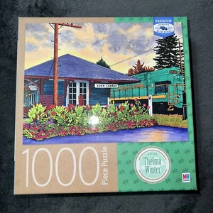 Complete 2017 Thelma Winter MB 1000 PC Jigsaw Puzzle - Eden Center - Picture 1 of 2