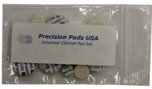 Almohadillas de precisión, juego de almohadillas de clarinete universal, 3,0 mm de espesor. Se adapta a la mayoría de los clarinetes Bb - Imagen 1 de 1