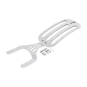 Chrome Solo Luggage Rack Fit For Indian Chieftain Chief Roadmaster Springfield - Picture 1 of 10