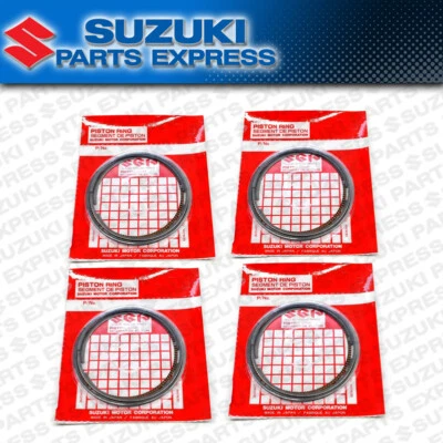 NEW 2001 - 2004 SUZUKI GSX-R1000 GSXR 1000 OEM (4X) PISTON RING SET 4-PACK - Image 1 of 4
