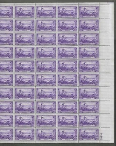 1003 MNH sheet of 50, 3-cent stamps - Battle of Brooklyn 175th Anniversary - Picture 1 of 2