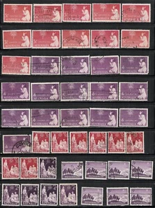 Australia 1957-2000 Scott's #306 - #1922, 5 Pages, 215 Christmas Stamps, Cat$100 - Picture 1 of 5