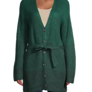 NWT BCBGeneration Belted ribbed Ombré Cardigan S - Picture 1 of 5