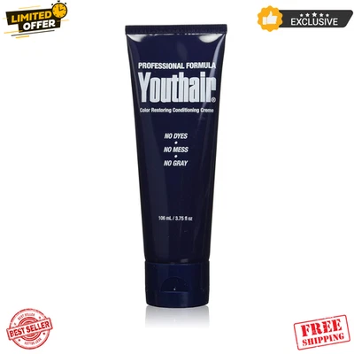 Youthair Creme 3.75 Fl Oz – Pack of 3, Lead-Free Hair Treatment & Styling Creme - Image 1 of 4