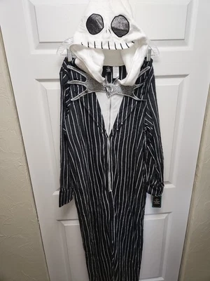 Disfraz para Adulto JACK SKELLINGTON Disfraz Body Pijama Adulto Juegos con disfraces 2XL 18W-20W Foto 1 de 4