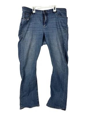 Lauren Jeans Co. Ralph Lauren Women’s Light Wash Jeans 16W — Straight / Relaxed - Image 1 of 4