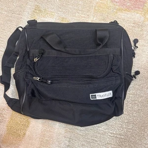 LLBean Traveler Reisetasche schwarz Handgepäck Reisetasche Übernachtungstasche - Bild 1 von 11