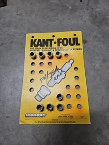 NORS Kant-Foul For 14-18mm Tapered Seat Spark Plugs On Card (8) - Picture 1 of 6