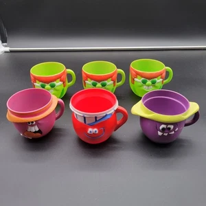 6 tazze da bere vintage PILLSBURY FUNNY FACE anni 60 70 1 duplicato  - Foto 1 di 8
