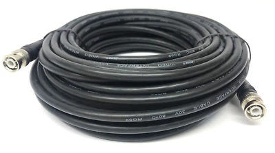 15m BNC CABLE | Video Cabel | RG59 | 75 Ohm | BNC Male to BNC Male - Image 1 of 4