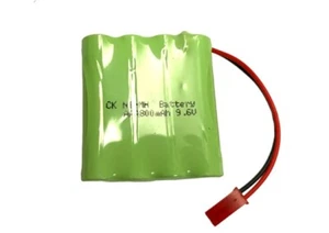 9.6V Battery Pack AAA NiMH 800mAh Rechargeable JST Plug RC Cars Boat Truck Plane - Picture 1 of 3
