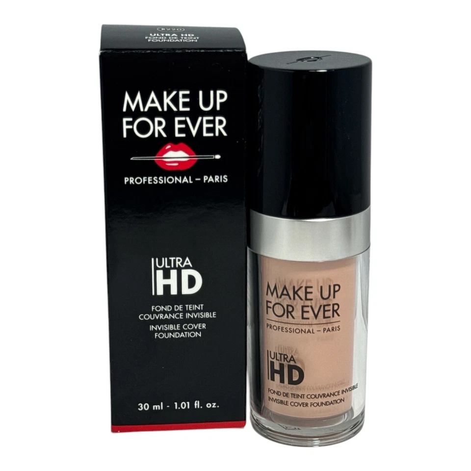 MAKE UP FOR EVER Ultra HD Invisible Cover Foundation - R220 Pink Porcelain, 1.01 fl oz