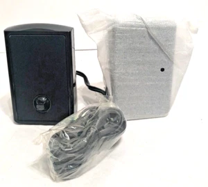 Asi Audio Technologies 2 piece Speaker Set HEMPU1-2G Power Stereo Black - Picture 1 of 8