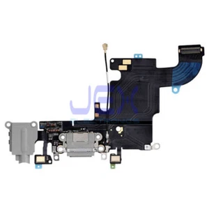 Black/Gray Charging Port/dock Microphone Headphone jack Flex Cable for Iphone 6S - Picture 1 of 3