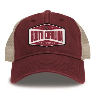 South Carolina Gamecocks Trucker Hat Washed Super Soft Mesh Cap - Image 1 of 4