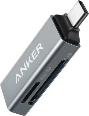 Anker 2-in-1 USB-C Memory Card Reader for SDXC, SD, Micro SD and more Brand New - Image 1 of 4