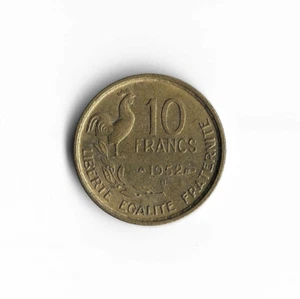 1952 France - 10 Francs - 858 - Copper Aluminum - 3g - Picture 1 of 2
