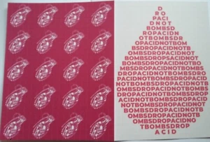 Blotter Art: BONEBLAST-Double Faced-Variante 2-psychedelic goa acid Artwork - Bild 1 von 2
