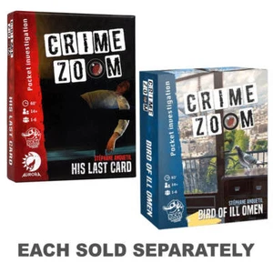 Lucky Duck Crime Zoom Investigation Series Of Investigation Game 1 To 6 Players - Picture 1 of 5