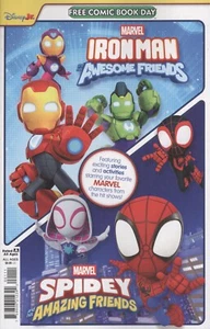 DÍA DEL CÓMIC GRATIS 2025: IRON MAN Y SUS INCREÍBLES AMIGOS/SPIDEY Y SU INCREÍBLE FR - Imagen 1 de 1