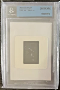 1/1 BGS 2001 Topps Reserve #133 Topps Vault FINAL Santana Moss Slide RC /1 - Picture 1 of 3
