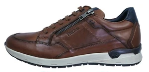 Fluchos Emory: Zapatillas Hombre Marrón Piel Casual  F1294 - Picture 1 of 5