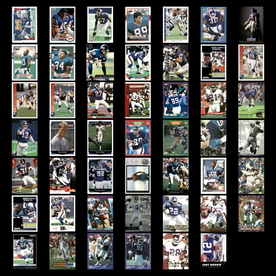 New York Giants Lot 48 Football Cards Upper Deck Amani Toomer NM Football NFL - Image 1 of 4