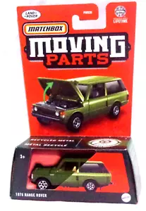 KKar Matchbox - 2024 Moving Parts - #18/54 - 1975 Range Rover - Green - Picture 1 of 6