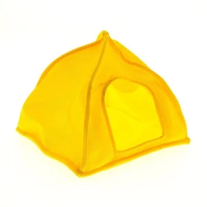 1x LEGO Duplo Fabric Tent Yellow Camping Textiles House Type 2 5654 - Picture 1 of 1