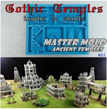 Scenery Forge GOTHIC TEMPLES Warhammer 40000 Kill Team Necromunda Mordheim KOW 