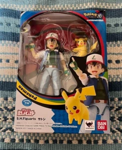 Bandai S.H.Figuarts Pokemon Satoshi & Pikachu Manga Anime NEW - Picture 1 of 6