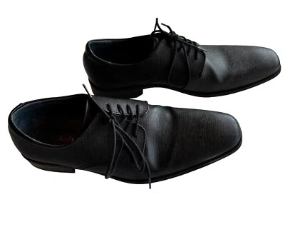 Calvin Klein Gordon Men's Size 9.5 Shoes Oxford Black Lace Up Dress Career - Image 1 of 4