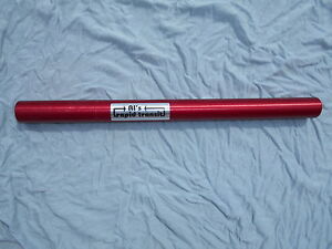  Anodized RED stamped Made in USA 6061 Aluminum Al's Rapid Transit Seat Post