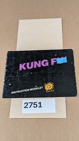 Kung Fu - Nintendo NES- Manual Only **NO GAME!