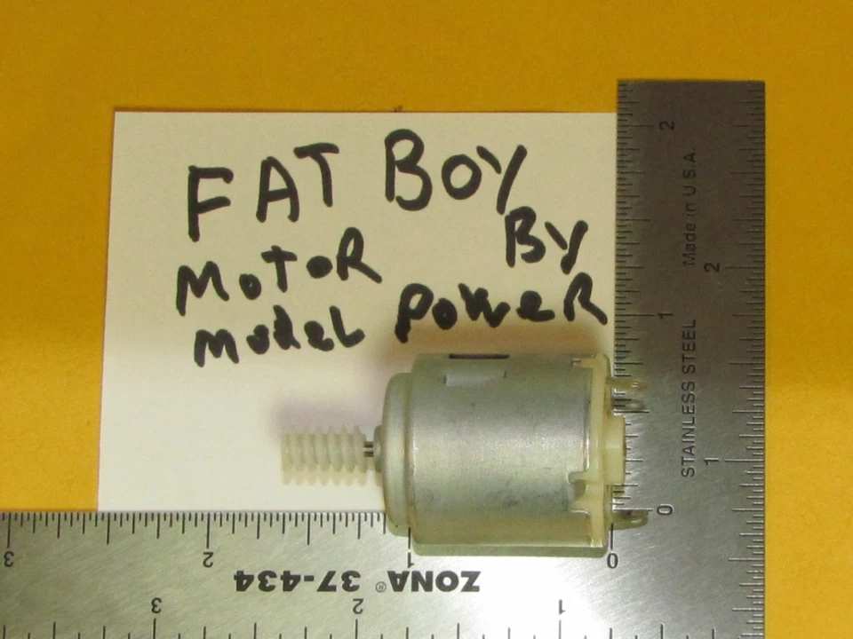 MOTOR FOR MODEL POWER FAT BOY, USED BY BRANDS LIKE PERFECTA, LIFE-LIKE, IHC. NEW - Image 1 of 4