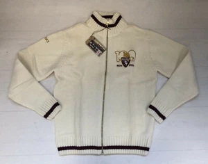 4800/19 ASICS FC TURIN 1906 HISTORICAL SWEATER WHITE BULL CENTENARY - Picture 1 of 3