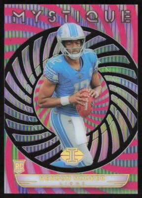 2023 Panini Illusions Mystique Pink Rookie #11 Hendon Hooker /399 Detroit Lions - Image 1 of 2