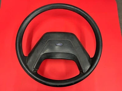 1988-1991 F-150 F-250 F-350 BRONCO VOLANTE CUERO SIN CRUCERO USADO Foto 1 de 4