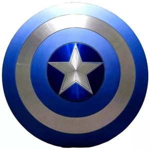 Marvel Legends Captain America 75th Anniversary Avengers Shield Metal Prop Gift - Picture 1 of 25