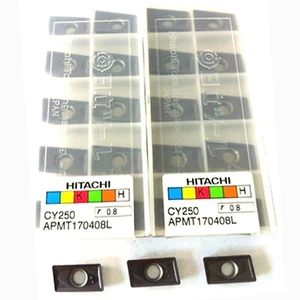 HITACHI APMT170408L CY250 CNC Milling Insert 10PCS/ Box New⊕IK - Picture 1 of 4