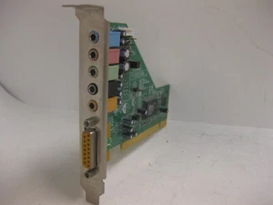 Vintage PCI Sound Card Cmedia AV511-6CH CMI8738/PCI-6CH-LX PCI Full Size Card - Afbeelding 1 van 19