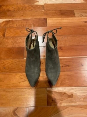 Espléndido Niva Punta Gamuza Botines Botín - Para Mujer Talla 6 Foto 1 de 4