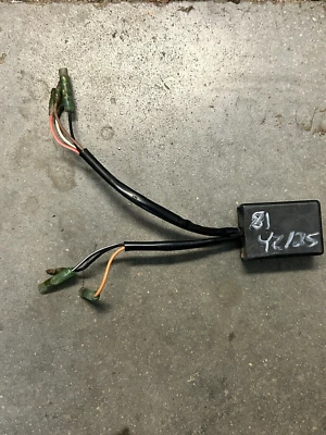 Yamaha YZ125 1981 CDI Brain Box módulo de control de encendido 3R3-85540-11-00 OEM WM14 Foto 1 de 4