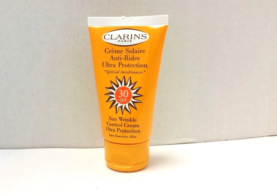  CLARINS SUN WRINKLE CONTROL CREAM ULTRA PROTECTION SPF 30 NEW - Image 1 of 1