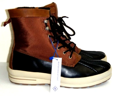 Call It Spring Women Water-Resistant Flat Ankle Boots Brown Lace-Up Bootie Sz 11 - Image 1 of 4