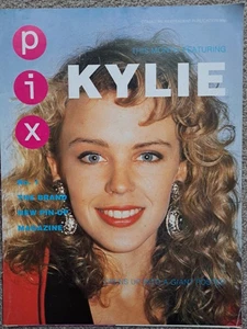 Kylie Minogue PIX Magazine No.1 (1980s) Rare First Issue + Giant Poster Pop Icon - Bild 1 von 5
