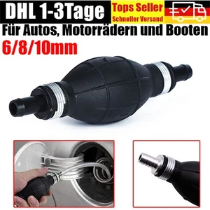 6mm-12mm Handpumpe Umfüllpumpe Benzinpumpe Pumpball Kraftstoffpumpe Fasspumpe UK - Bild 1 von 26