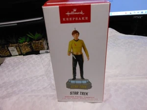Hallmark Keepsake "Ensign Pavel Chekov -Star Trek" 2022 Light/Sound Ornament NEW - Picture 1 of 1