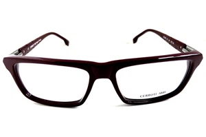 New Cerruti CE 6060 23 Burgundy 55mm Rx Men's Eyeglasses Frame France - Picture 1 of 5